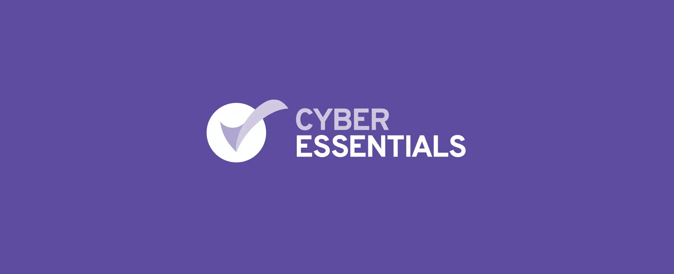 Cyber Essentials logo on purple