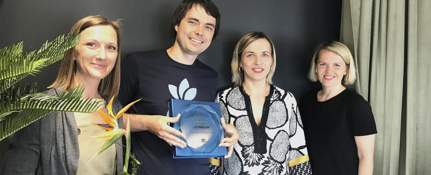 Group of people with Awards