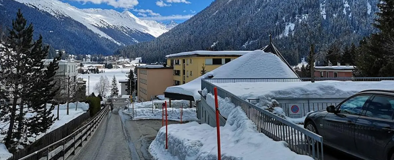 Mountain view from Davos
