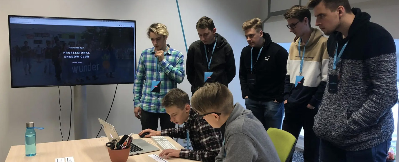 Welcoming shadows in our offices in Valmiera and Riga